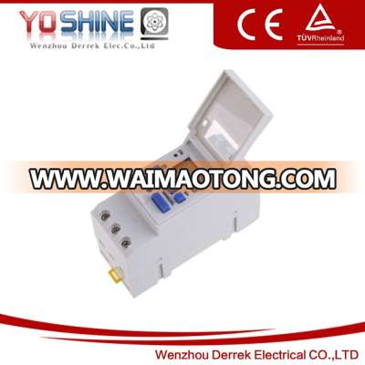 DIN Rail Digital LCD Time Switch Timer